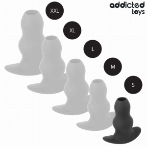 Addicted Toys-Analplug Silikonleer, Größe S 7.3 cm · Sextoys (Bild 5)