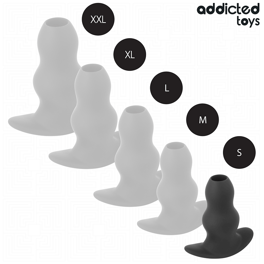 Addicted Toys-Analplug Silikonleer, Größe S 7.3 cm · Sextoys (Bild 5)