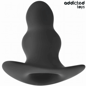 Addicted Toys-Hohler Analplug aus Silikon, Größe S 7.3 cm