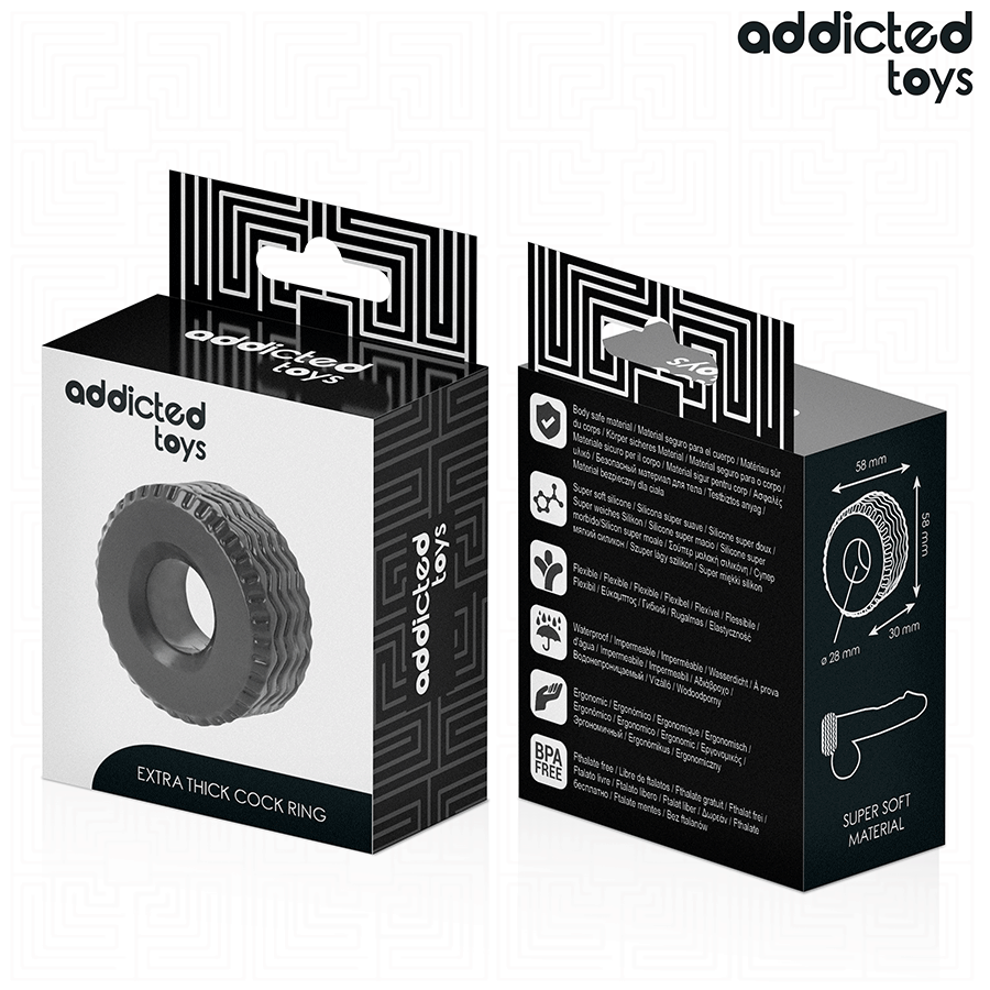 Addicted Toys-Penisring Extra Gross · Sextoys (Bild 7)