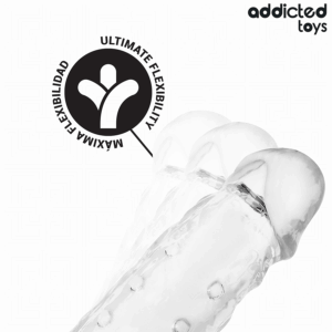 Addicted Toys-Transparent-Erweiterung für Penis, Größe S 23 cm · Sextoys (Bild 5)