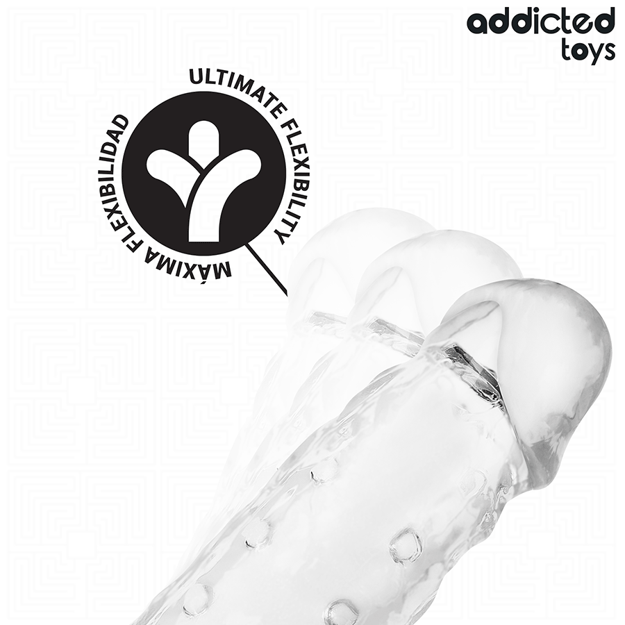 Addicted Toys-Penishülle Transparent für Penis M 27 cm · Sextoys (Bild 5)