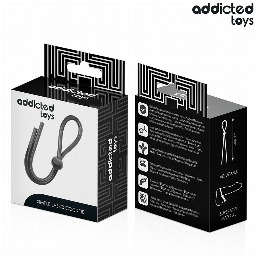 Addicted Toys-Draht aus Silikon mit Einzigartiger Schnalle für Penis · Sextoys (Bild 7)