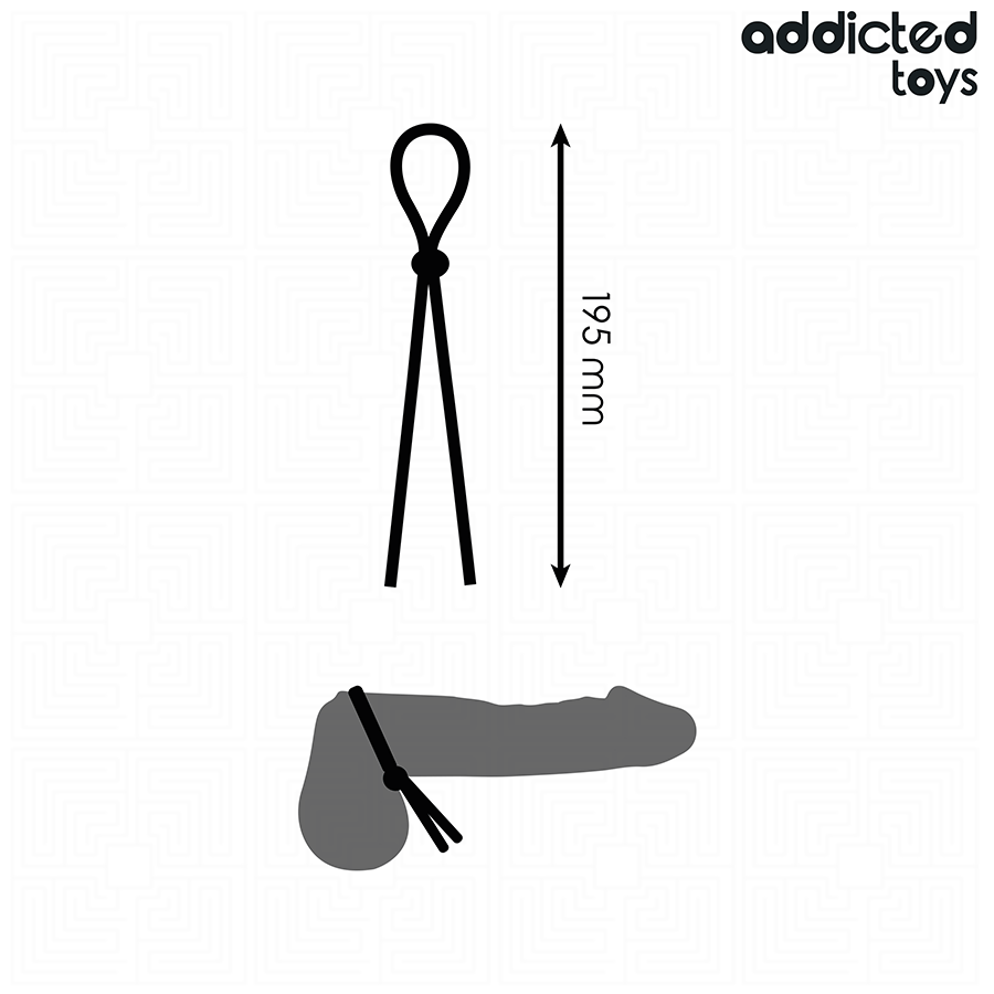 Addicted Toys-Draht aus Silikon mit Einzigartiger Schnalle für Penis · Sextoys (Bild 5)