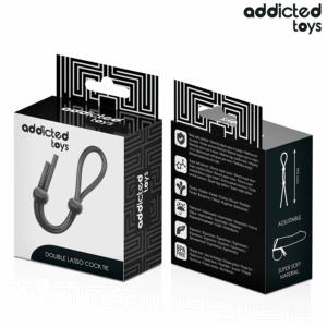 Addicted Toys-Silikonkabel für Doppelring auf dem Penis · Sextoys (Bild 7)