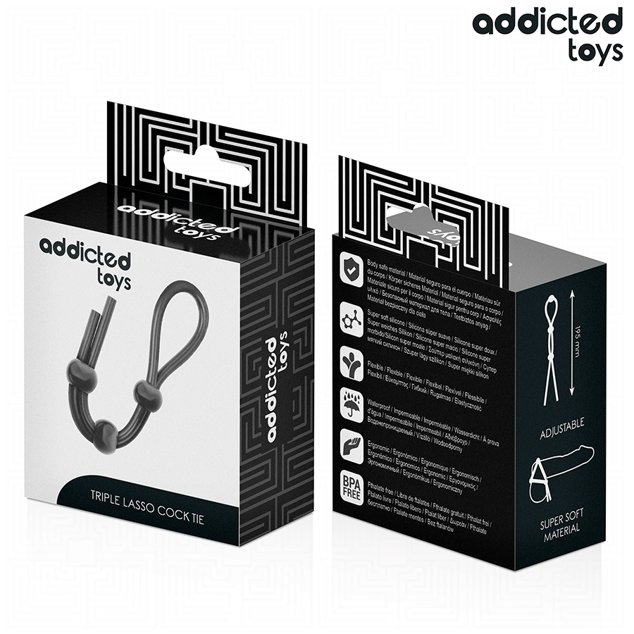 Addicted Toys-Silikon-Kabel für Triple Loop Penis · Sextoys (Bild 6)