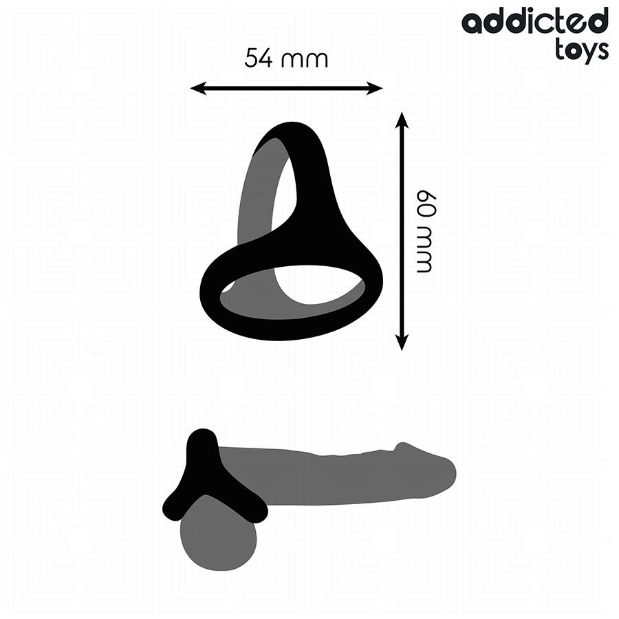 Addicted Toys-Penisring Dreifach Gross · Sextoys (Bild 5)