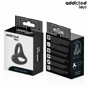 Addicted Toys-Penisring Dreifach Gross · Sextoys (Bild 7)