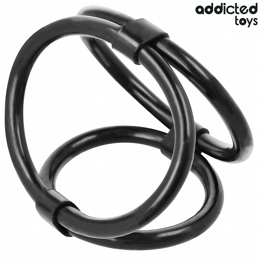 Addicted Toys-Dreifach Ring für den Penis · Sextoys