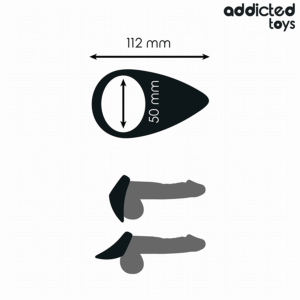 Addicted Toys-Penisring in Tränenform · Sextoys (Bild 5)