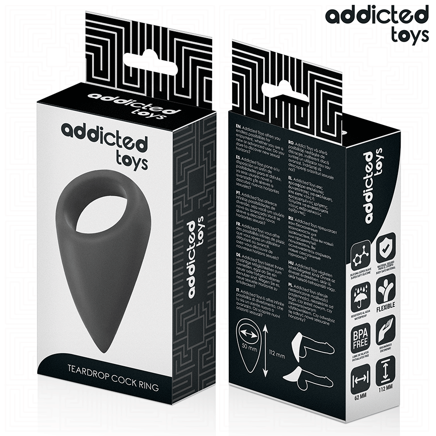 Addicted Toys-Penisring in Tränenform · Sextoys (Bild 7)