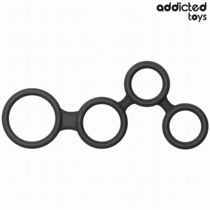 Addicted Toys-Penisring mit Hodentrenner