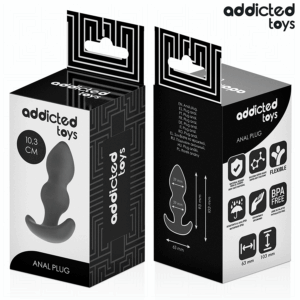 Addicted Toys-Analplug Silikon Größe S 10.3 cm · Sextoys (Bild 7)