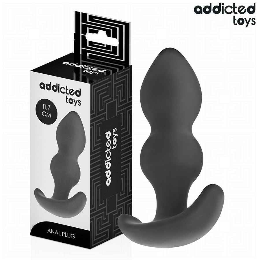 Addicted Toys-Analplug Silikon Größe L 11.7 cm · Sextoys