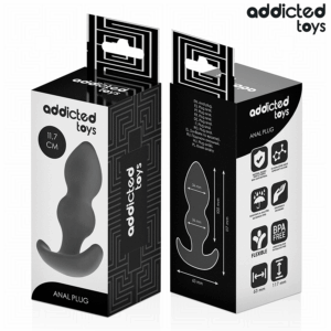 Addicted Toys-Analplug Silikon Größe L 11.7 cm · Sextoys (Bild 7)