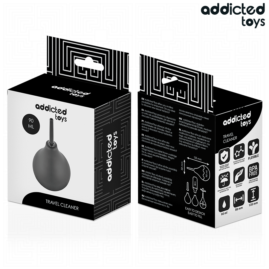 Addicted Toys-Anal-Reisebewässerung Größe S 90 ml · Sextoys (Bild 4)