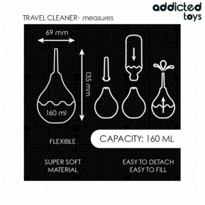 Addicted Toys-Anal-Reisebewässerer M-160 ml · Sextoys (Bild 3)