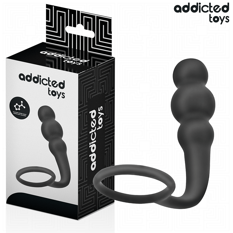 Addicted Toys-Analplug mit Silikonring Modell 1 · Sextoys (Bild 2)