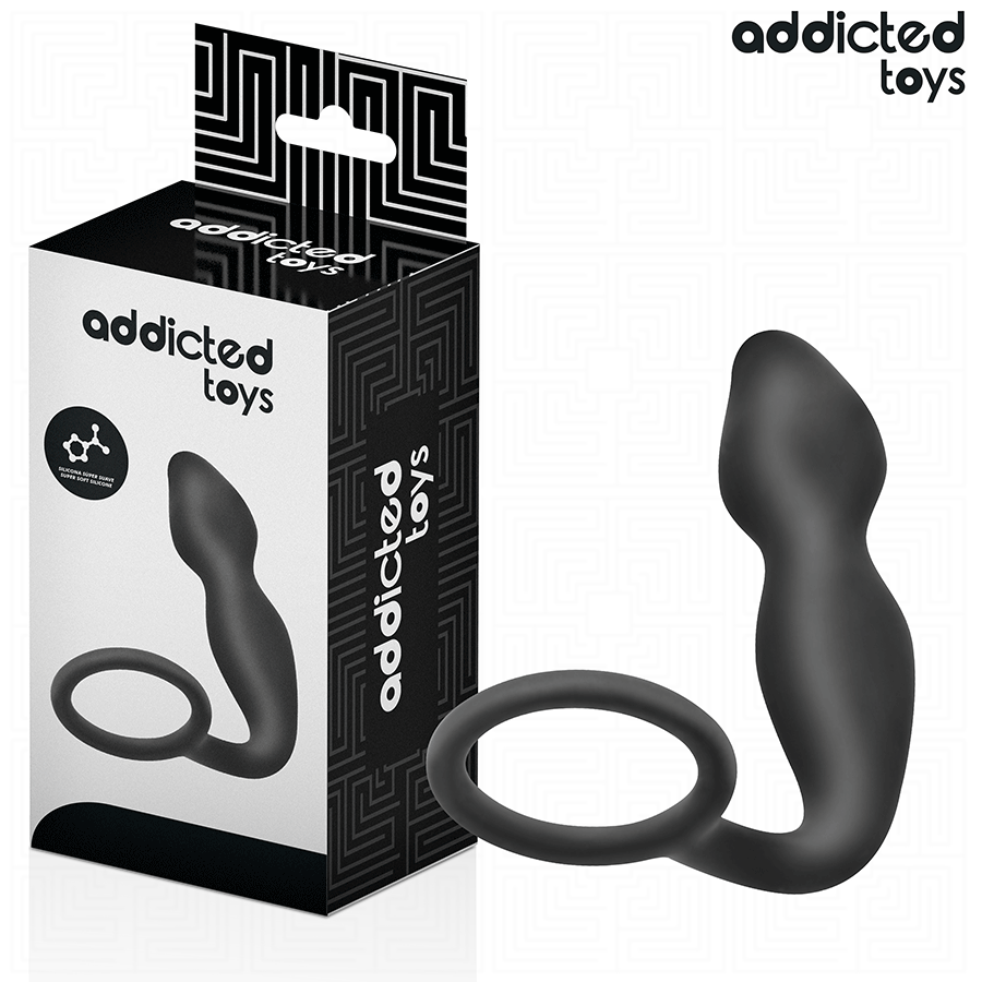 Addicted Toys-Anal Plug mit Silikon Ring Model 2 · Sextoys (Bild 2)