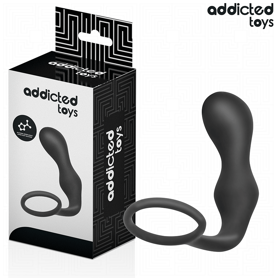 Addicted Toys-Anal Plug mit Silikon Ring Model 3 · Sextoys (Bild 2)