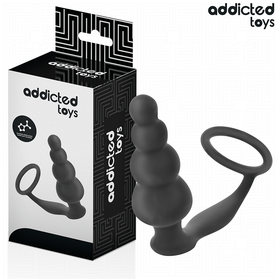 Addicted Toys-Analplug mit Silikon-Ring Model 5 · Sextoys (Bild 2)