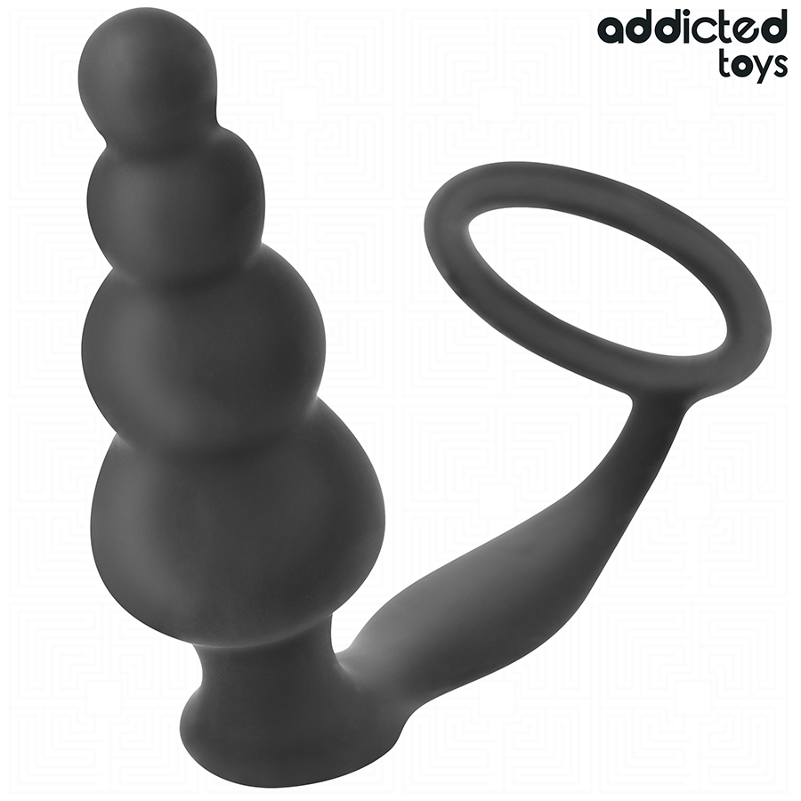 Addicted Toys-Analplug mit Silikon-Ring Model 5 · Sextoys