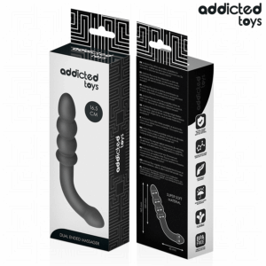 Addicted Toys-Doppel-Anal-Massager aus Silikon 16,5 cm · Sextoys (Bild 6)