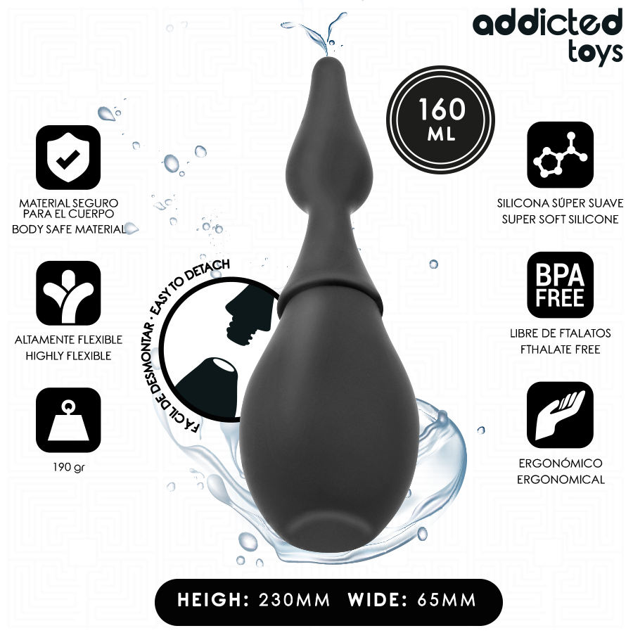 Addicted Toys-Reise-Reiniger aus Silikon Modell 1