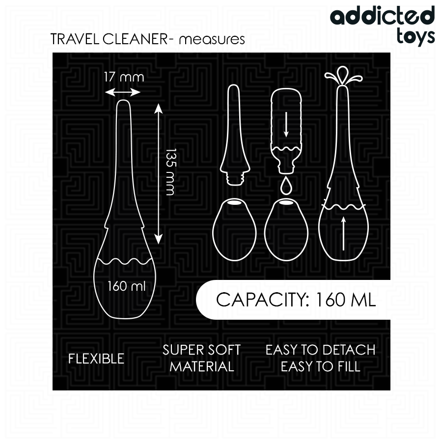 Addicted Toys-Travel Cleaner aus Silikon Model 3 · Sextoys (Bild 5)