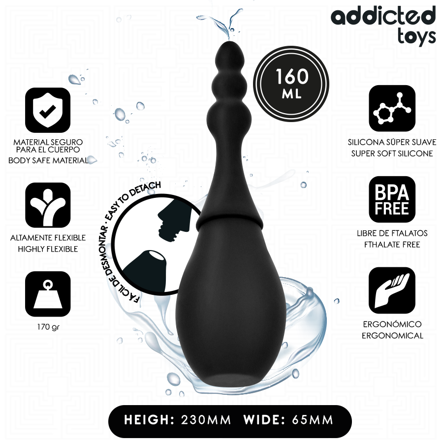 Addicted Toys-Reise-Reiniger aus Silikon Modell 4