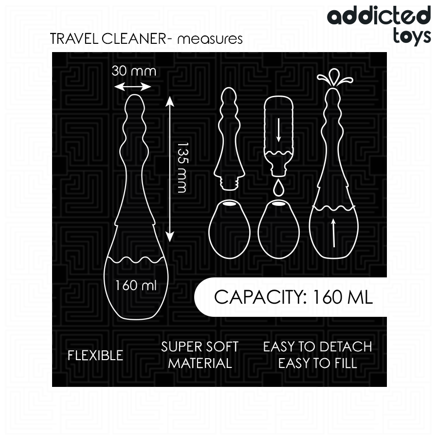 Addicted Toys-Silikon-Reiseputzer Modell 4 · Sextoys (Bild 6)