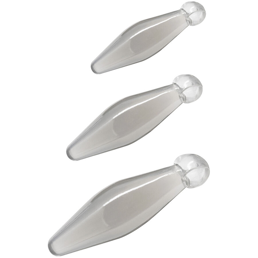 Toyjoy-Anal Play Set 3 Stk. Transparent Formverstärker · Sextoys