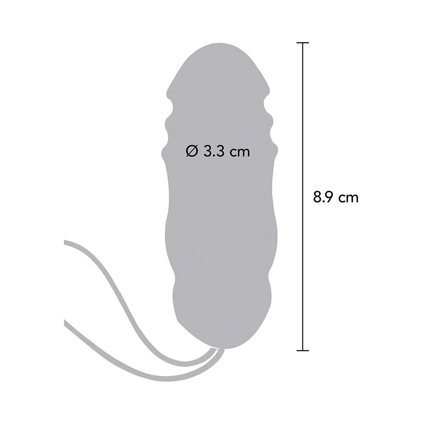 Toyjoy-Happiness Sunn Side Up and Down Vibrator mit Fernbedienung · Vibratoren (Bild 6)