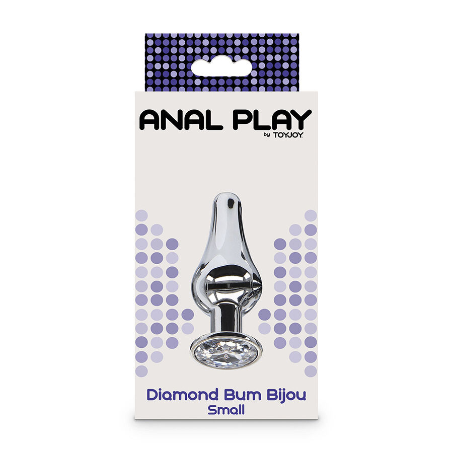 Toyjoy-Anal Play Diamond Bum Juwel Small Analplug-Metal · Sextoys (Bild 4)