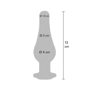 Toyjoy-Anal Play Diamond Bum Juwel Analplug Groß-Metal · Sextoys (Bild 2)