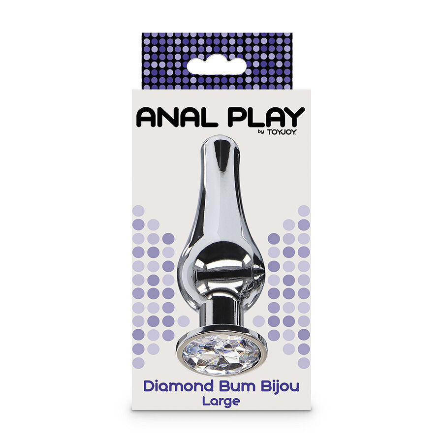 Toyjoy-Anal Play Diamond Bum Juwel Analplug Groß-Metal · Sextoys (Bild 5)