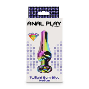 Toyjoy-Anal Play Twilight Bum Juwel Analplug Mittel-Metal · Sextoys (Bild 5)