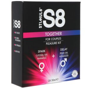 Stimul8-S8 Together Kit für Paare 2 X 30 ml · Kosmetika & Aphrodisiaka