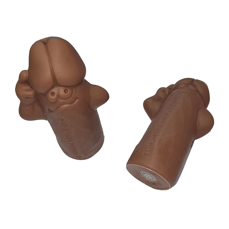 Diablo Picante-Penisförmige Pfeife, Farbe Braun · Spiele & Geschenke