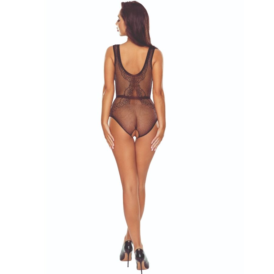Passion Woman Bodystockings-BS115 Bodystocking mit Modell · Spicy Dessous & Bodystockings (Bild 2)