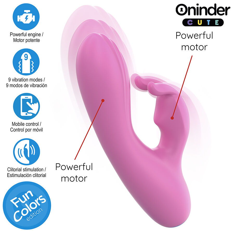 Oninder Cute-Love Bunny Vibrator G-Spot für Klitoris · Vibratoren (Bild 4)