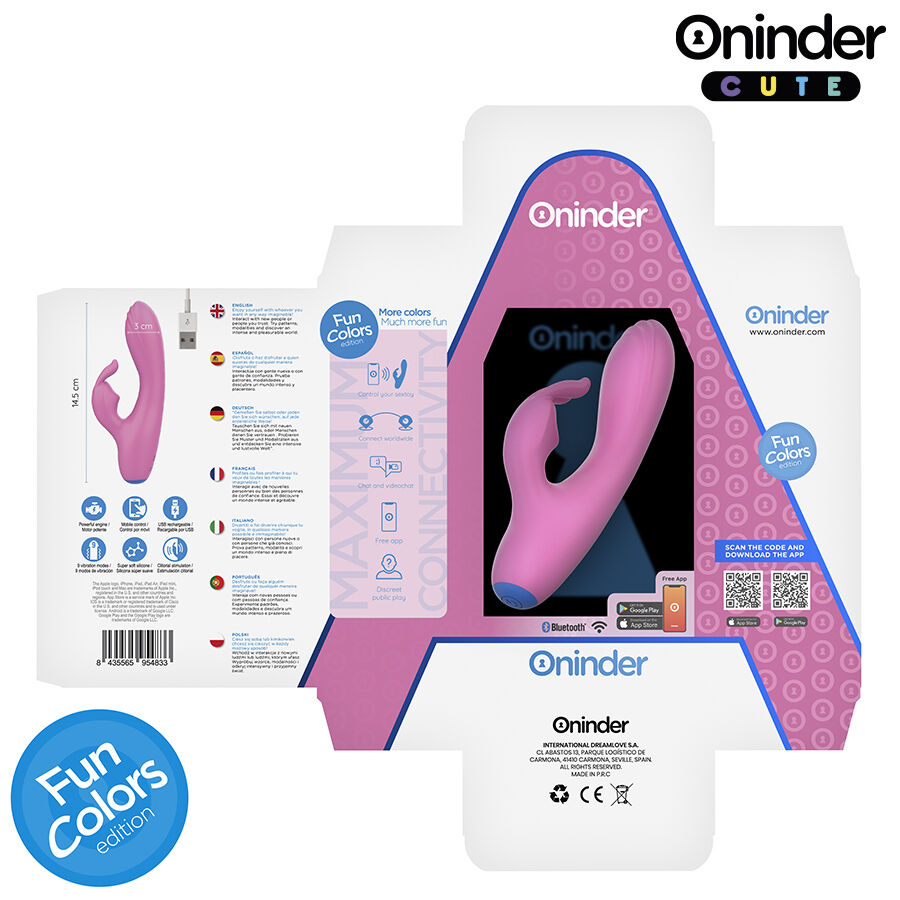 Oninder Cute-Love Bunny Vibrator G-Spot für Klitoris · Vibratoren (Bild 5)