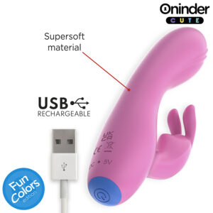 Oninder Cute-Love Bunny Vibrator G-Spot für Klitoris · Vibratoren (Bild 8)