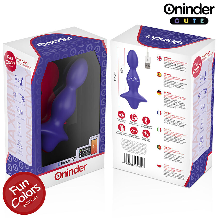 Oninder Cute-Love Butt Analplug Vibrant Dilatator – Anwendung · Sextoys (Bild 7)