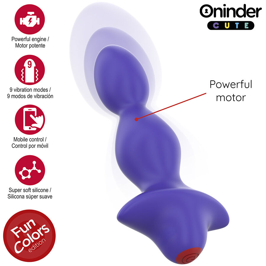 Oninder Cute-Love Butt Analplug Vibrant Dilatator – Anwendung · Sextoys (Bild 4)