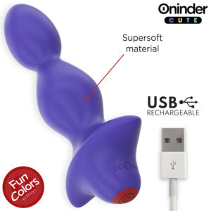Oninder Cute-Love Butt Analplug Vibrant Dilatator – Anwendung · Sextoys (Bild 5)
