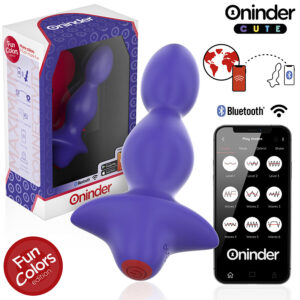 Oninder Cute-Love Vibrierender Analplug Dilatator - App