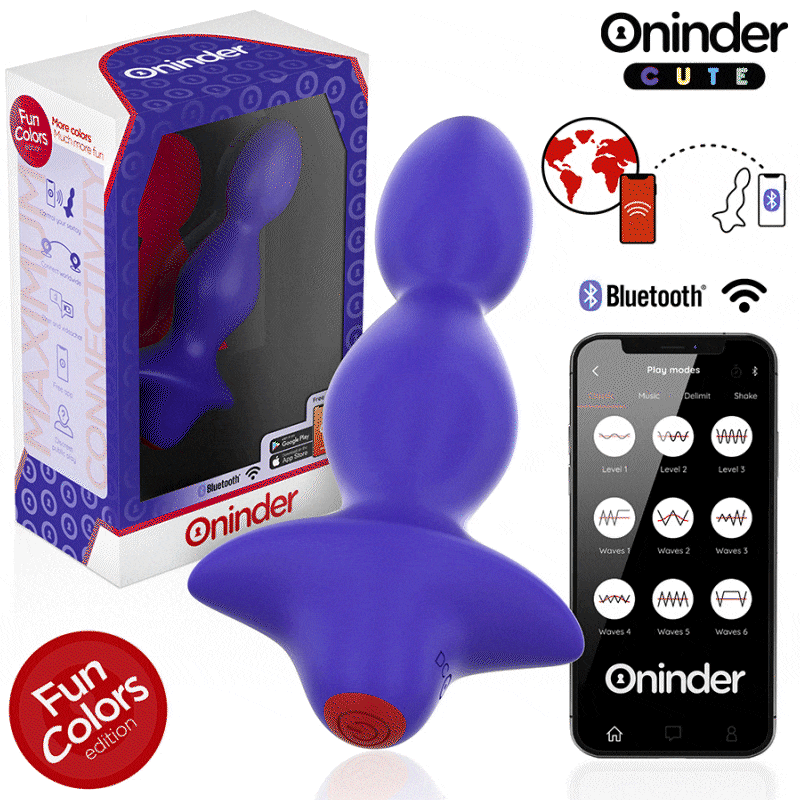 Oninder Cute-Love Butt Analplug Vibrant Dilatator – Anwendung · Sextoys (Bild 8)