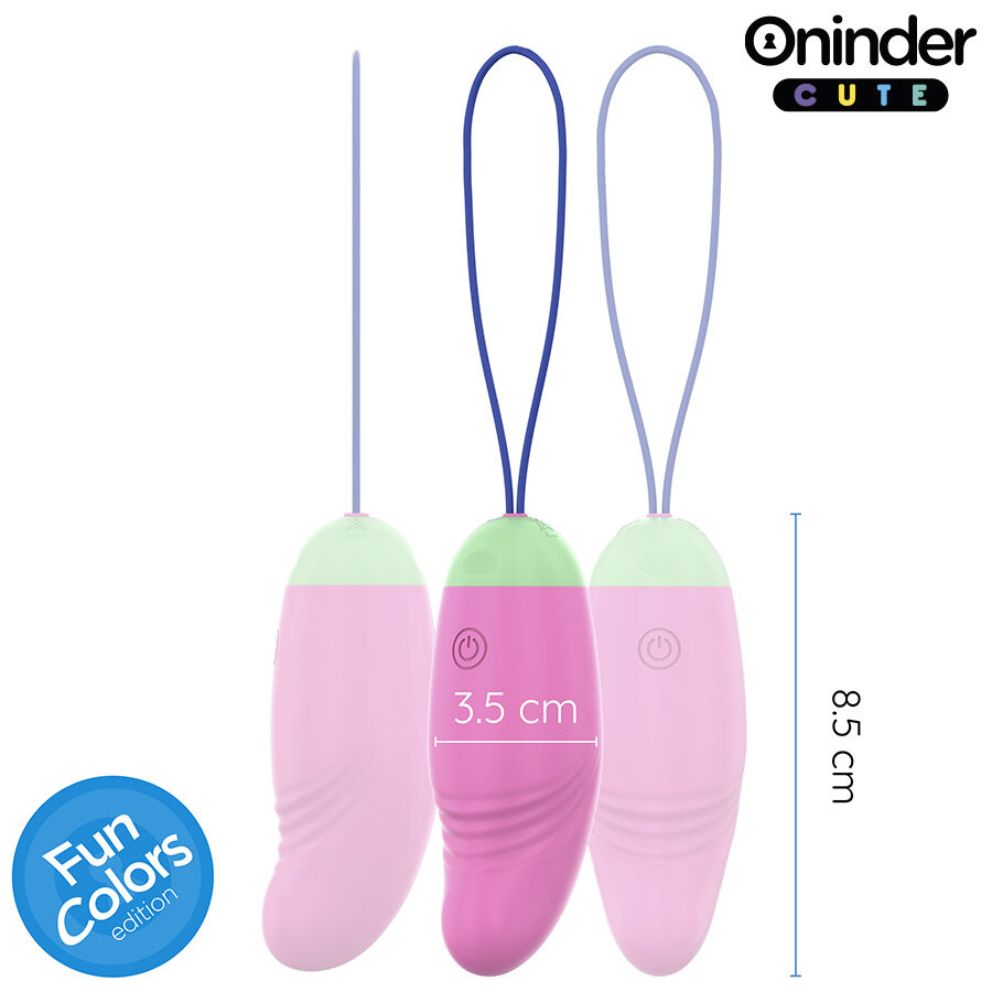 Oninder Cute-Love Pleasure 360° Rotierendes Ei in Silikon · Vibratoren (Bild 3)