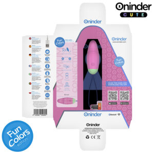 Oninder Cute-Love Pleasure 360° Rotierendes Ei in Silikon · Vibratoren (Bild 7)